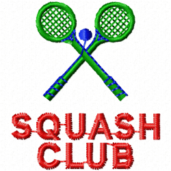 Tennis Embroidery Design 10